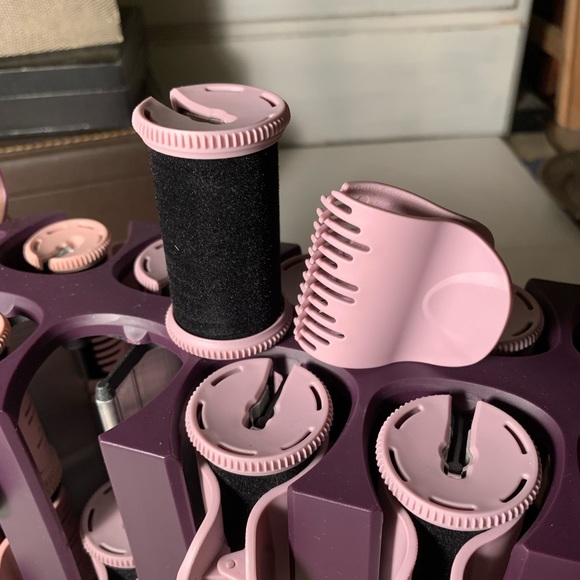 Remington Pro T Studio H9100S Thermaluxe Ceramic Hair Hot Rollers Set Curlers - Picture 8 of 10